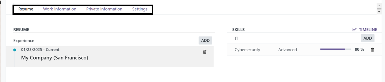 Odoo 18 Project