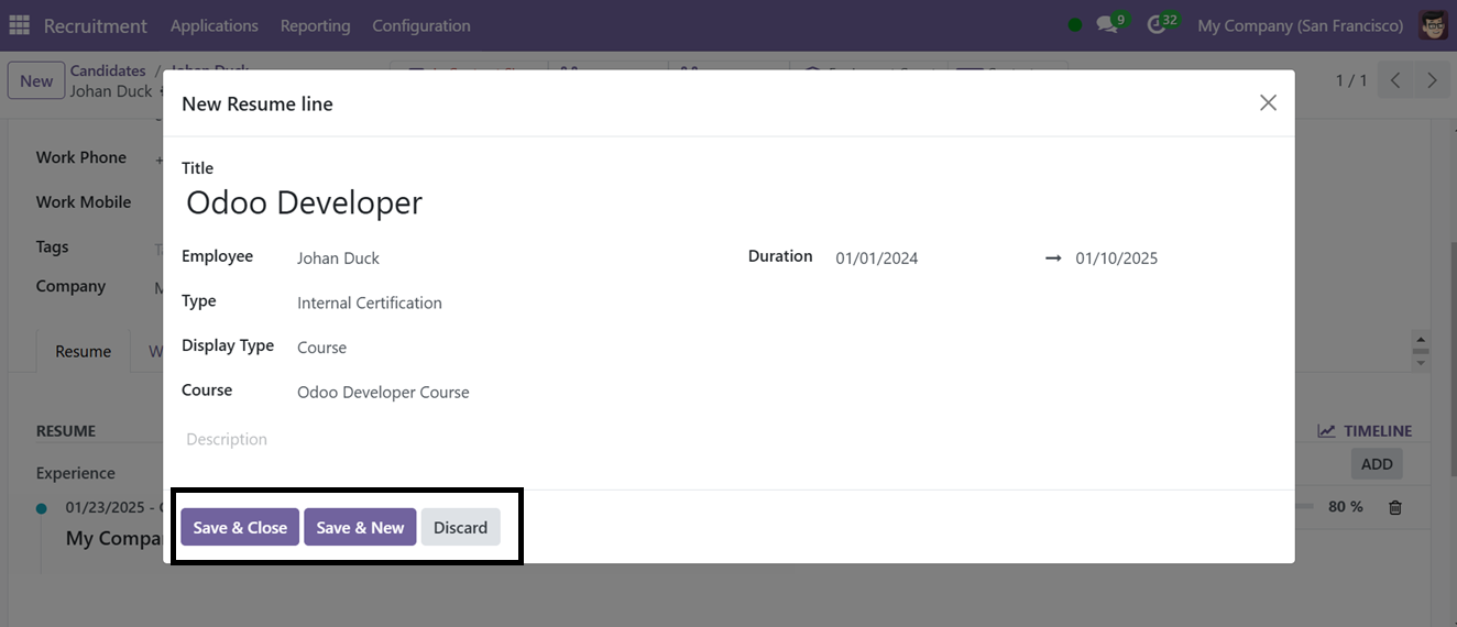 Odoo 18 Project