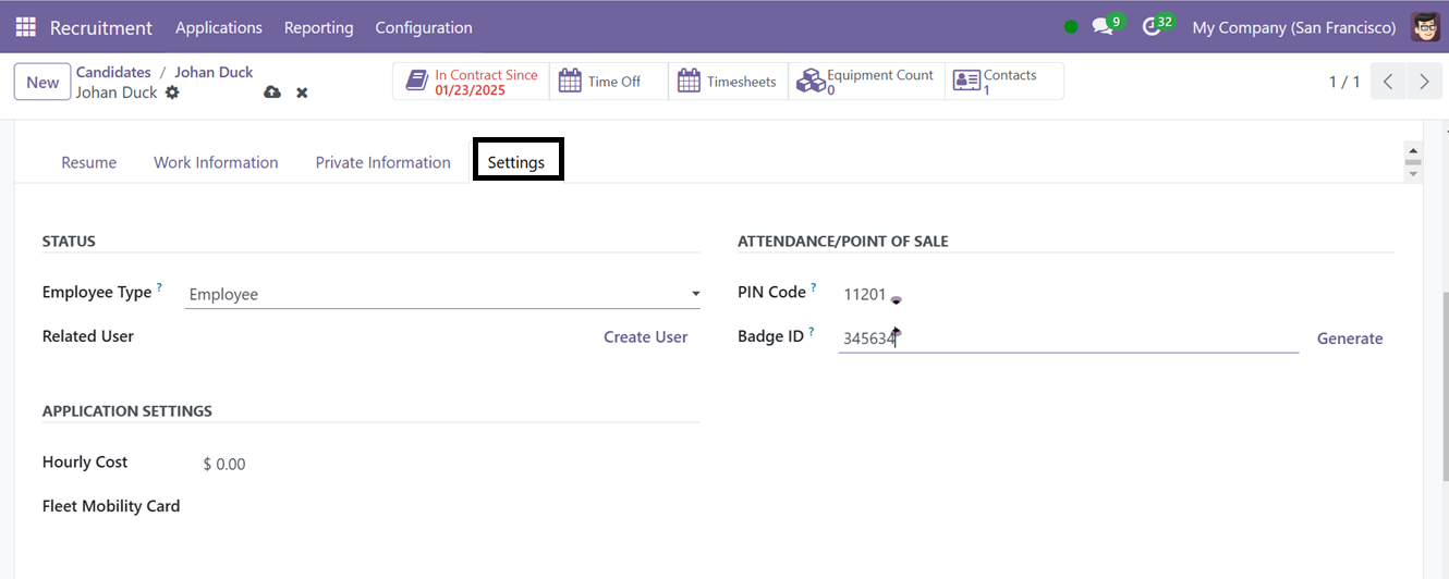 Odoo 18 Project