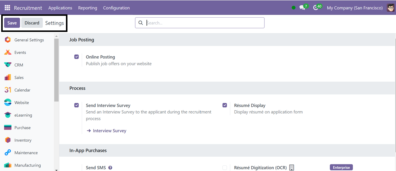 Odoo 18 Project