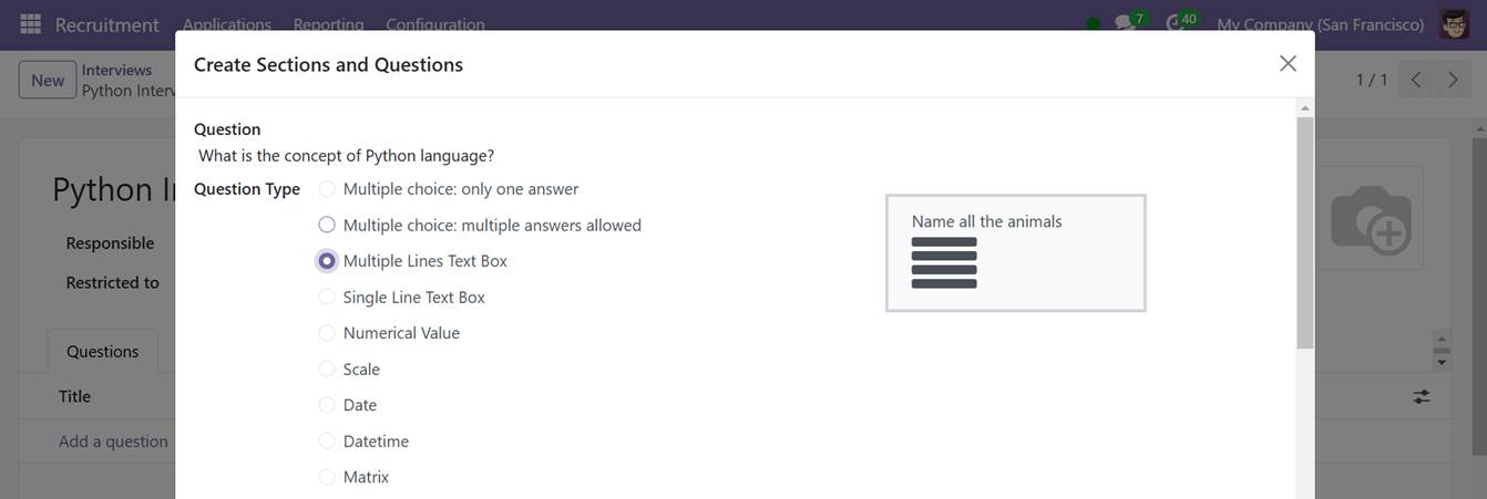 Odoo 18 Project