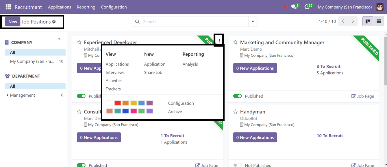 Odoo 18 Project