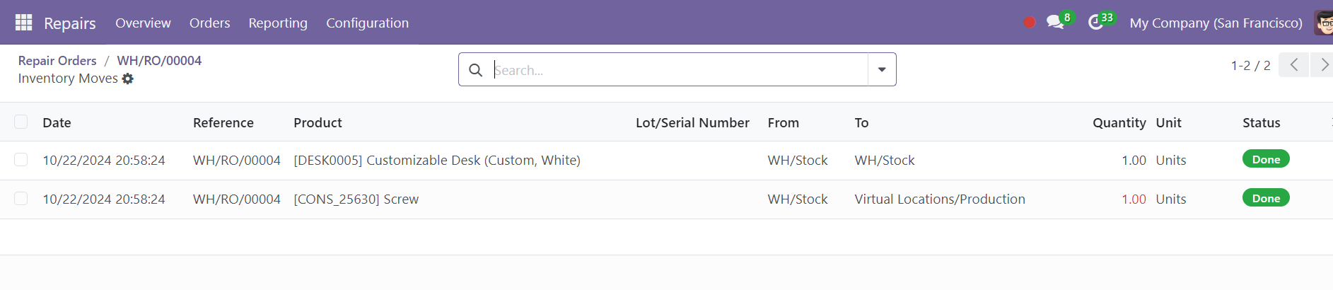 Odoo 18 Project