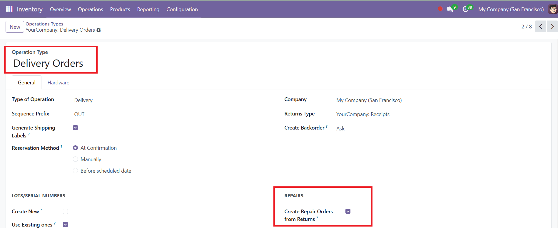 Odoo 18 Project