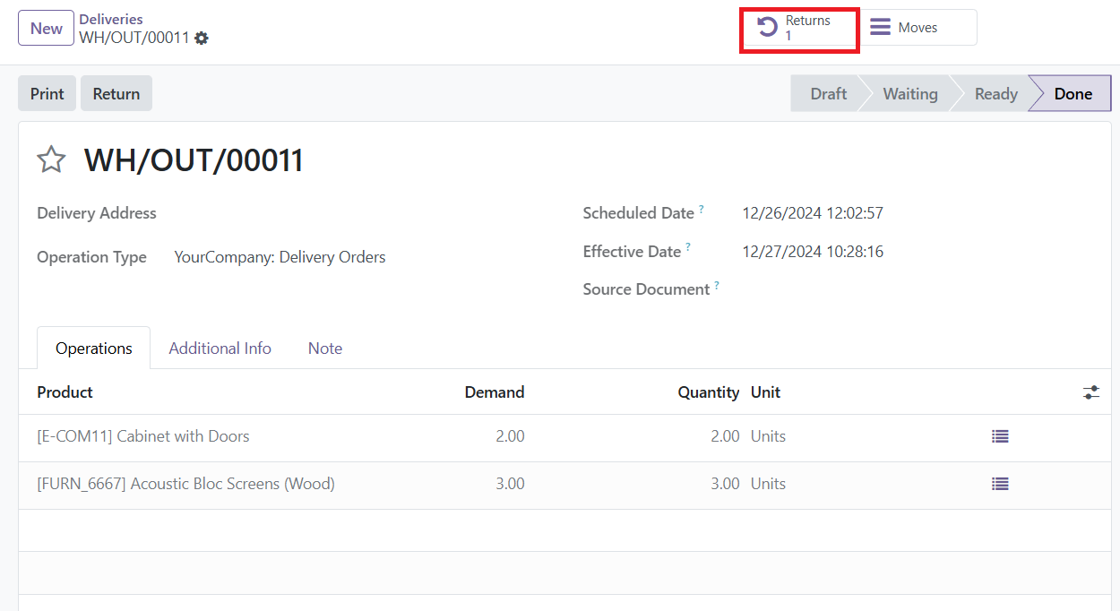 Odoo 18 Project
