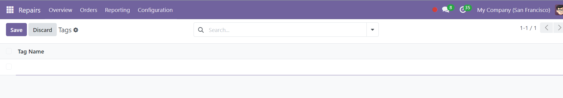 Odoo 18 Project