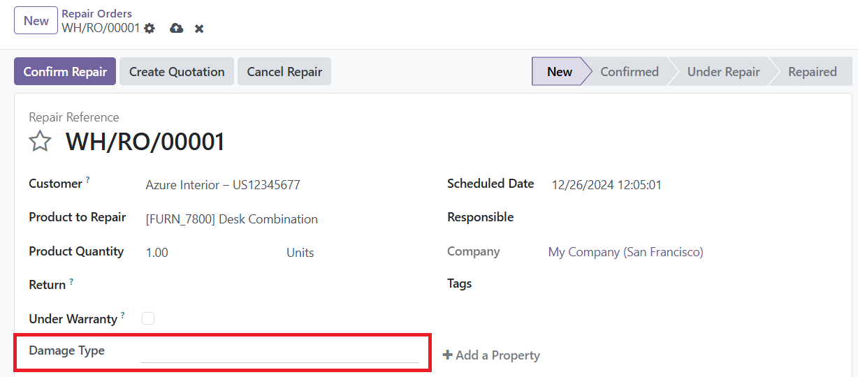 Odoo 18 Project