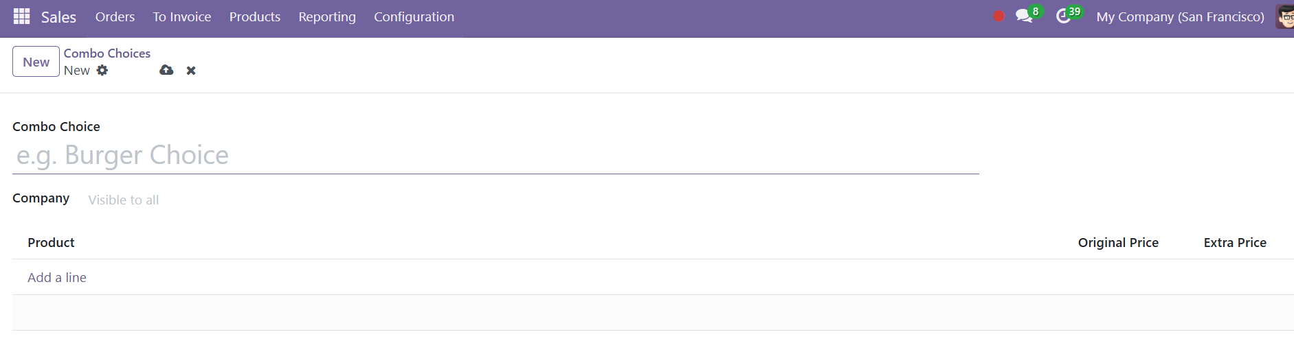 Odoo 18 sales