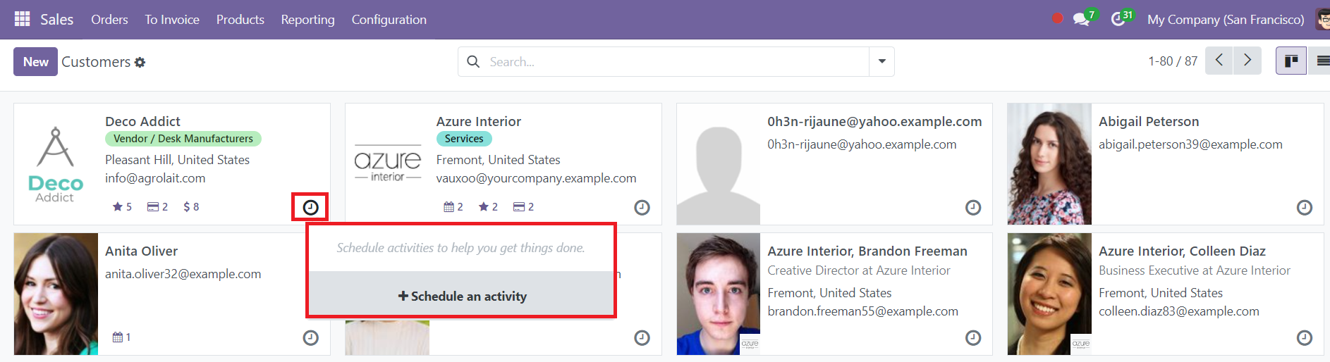 Odoo 18 sales