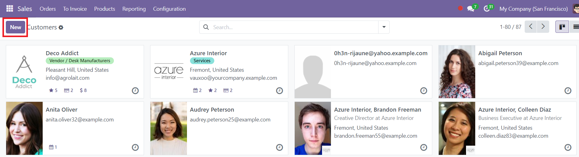 Odoo 18 sales