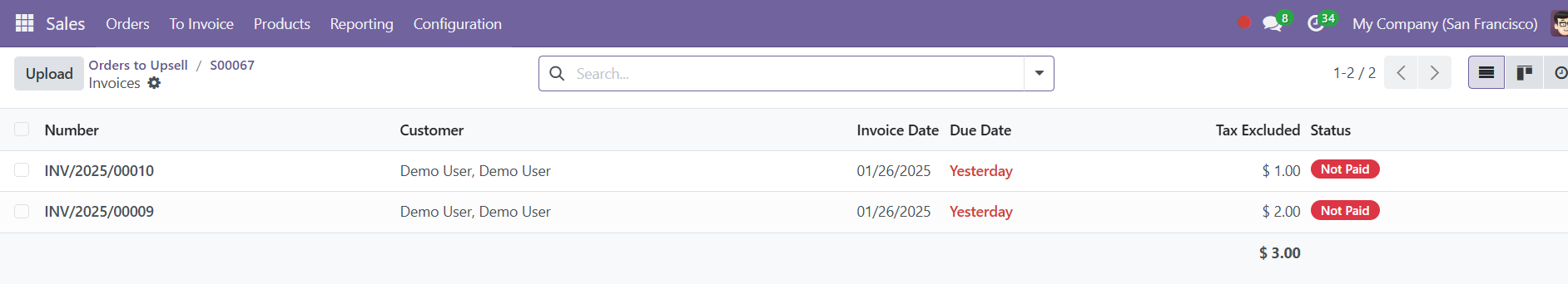 Odoo 18 sales