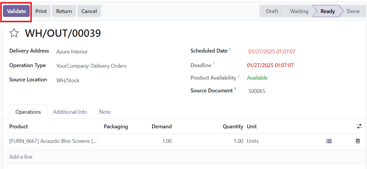 Odoo 18 sales
