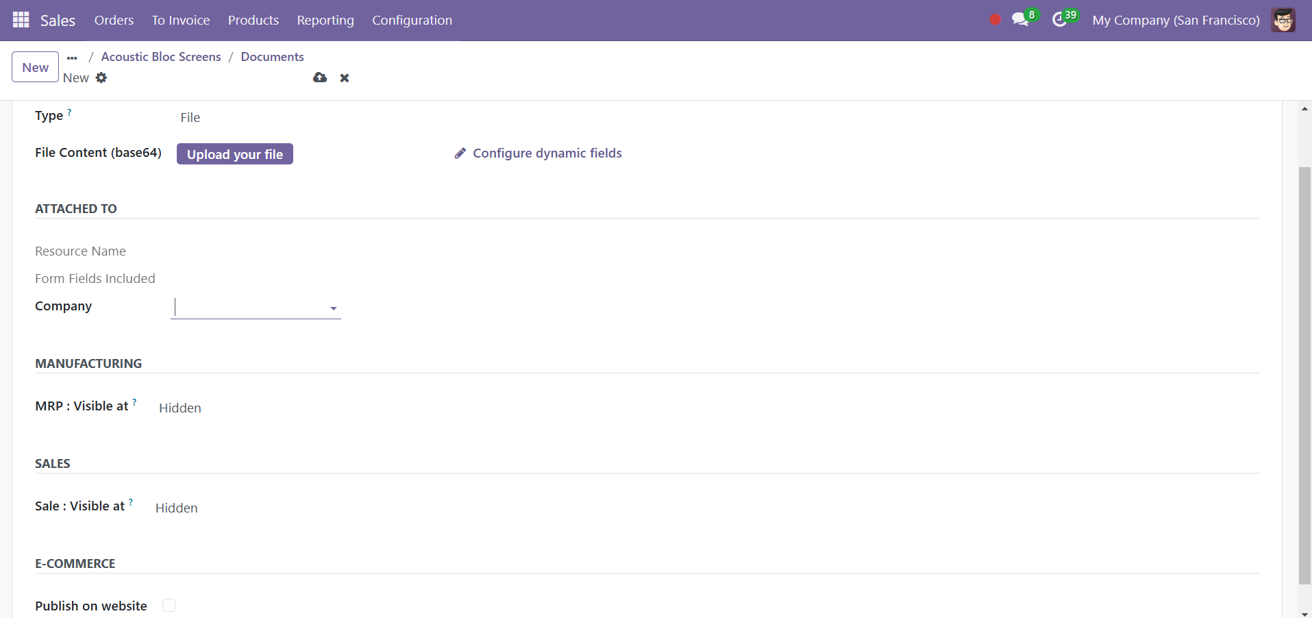 Odoo 18 sales
