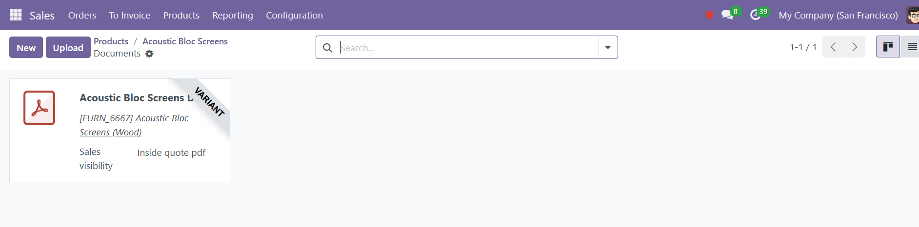 Odoo 18 sales
