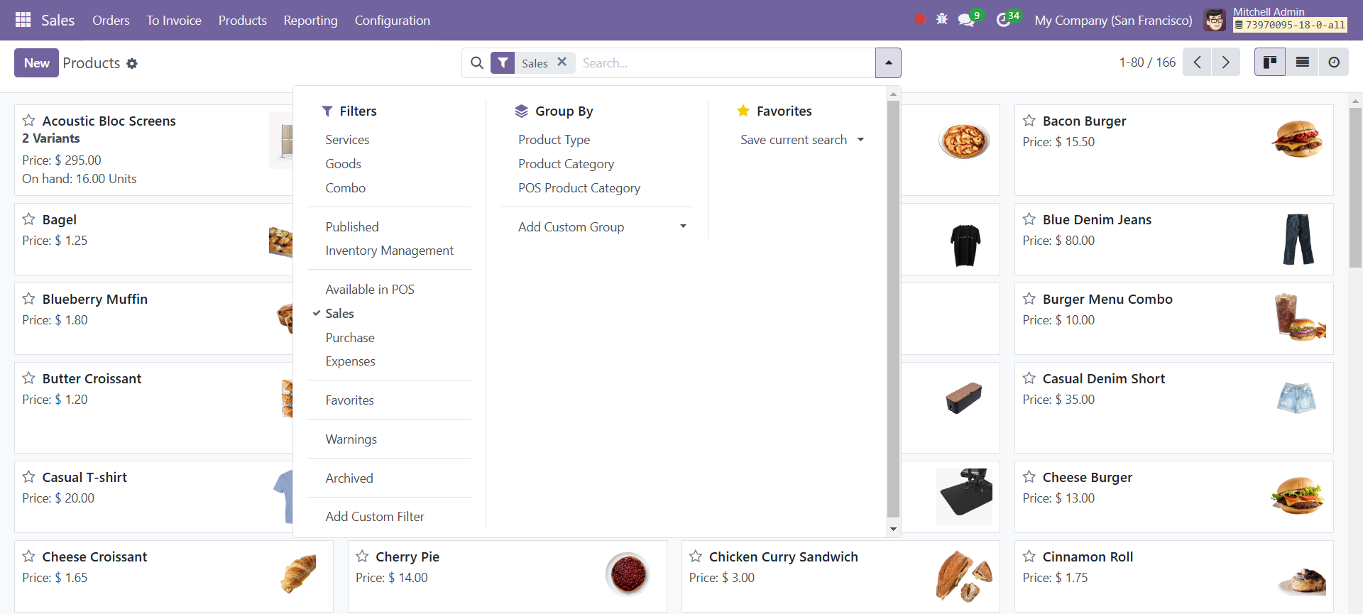 Odoo 18 sales