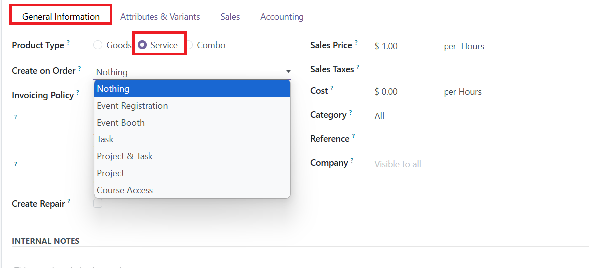 Odoo 18 sales