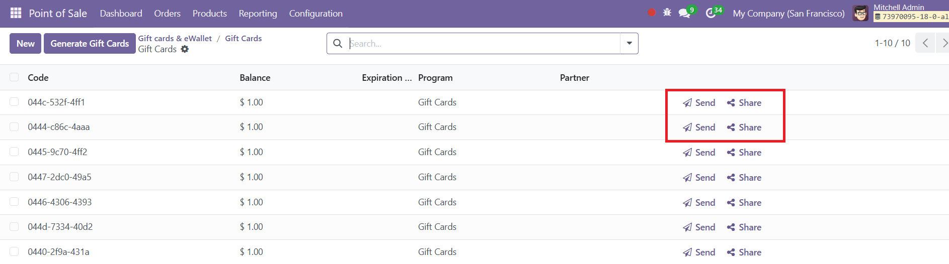 Odoo 18 sales