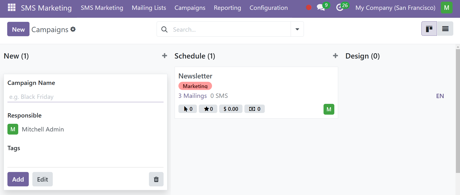 Odoo 18 Project