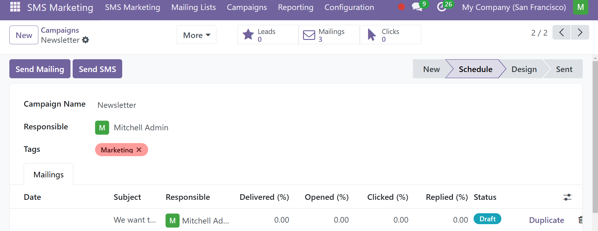 Odoo 18 Project
