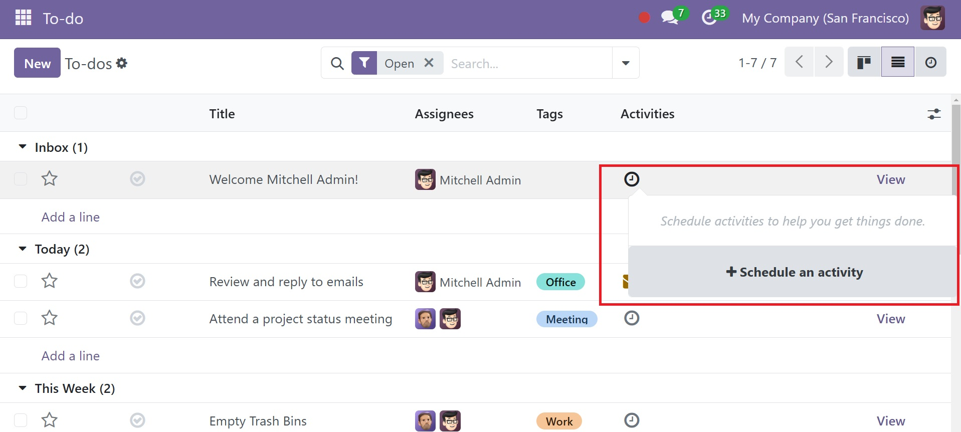 Odoo 18 Project
