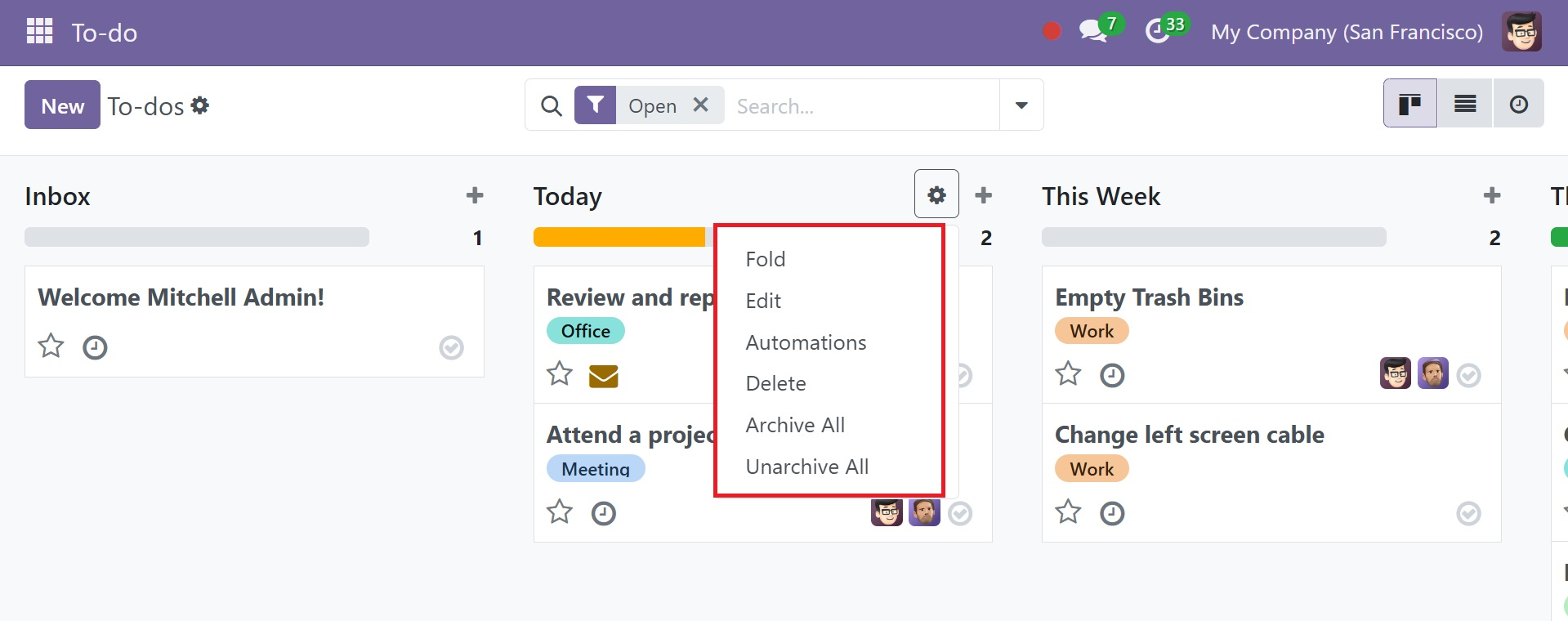Odoo 18 Project