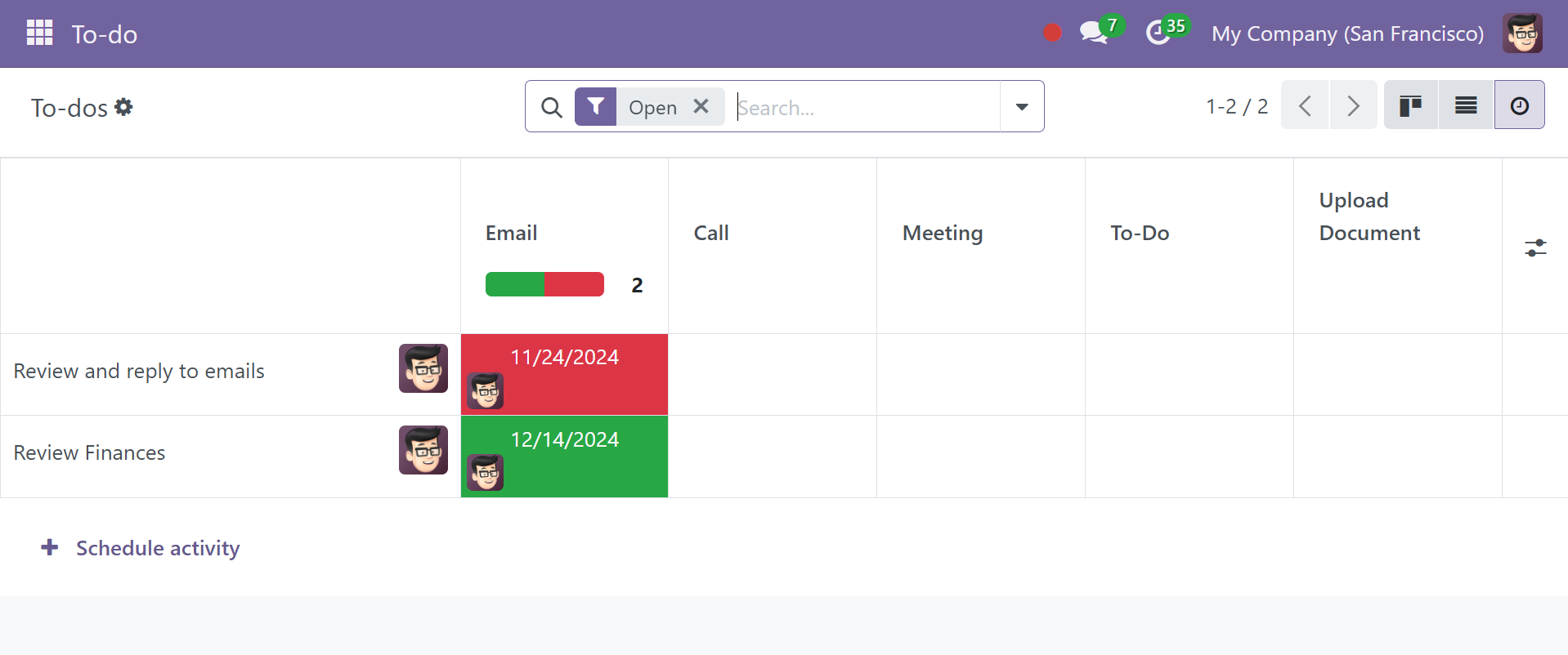 Odoo 18 Project